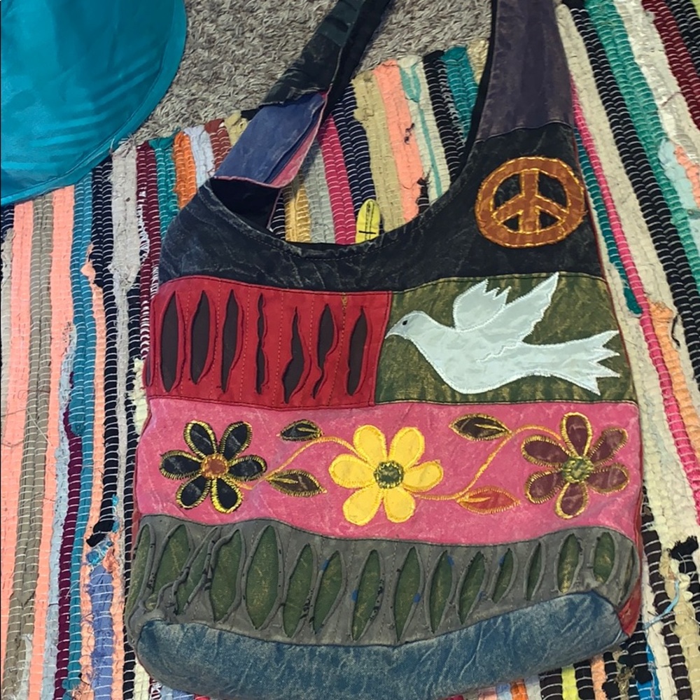 hippie over the shoulder bag